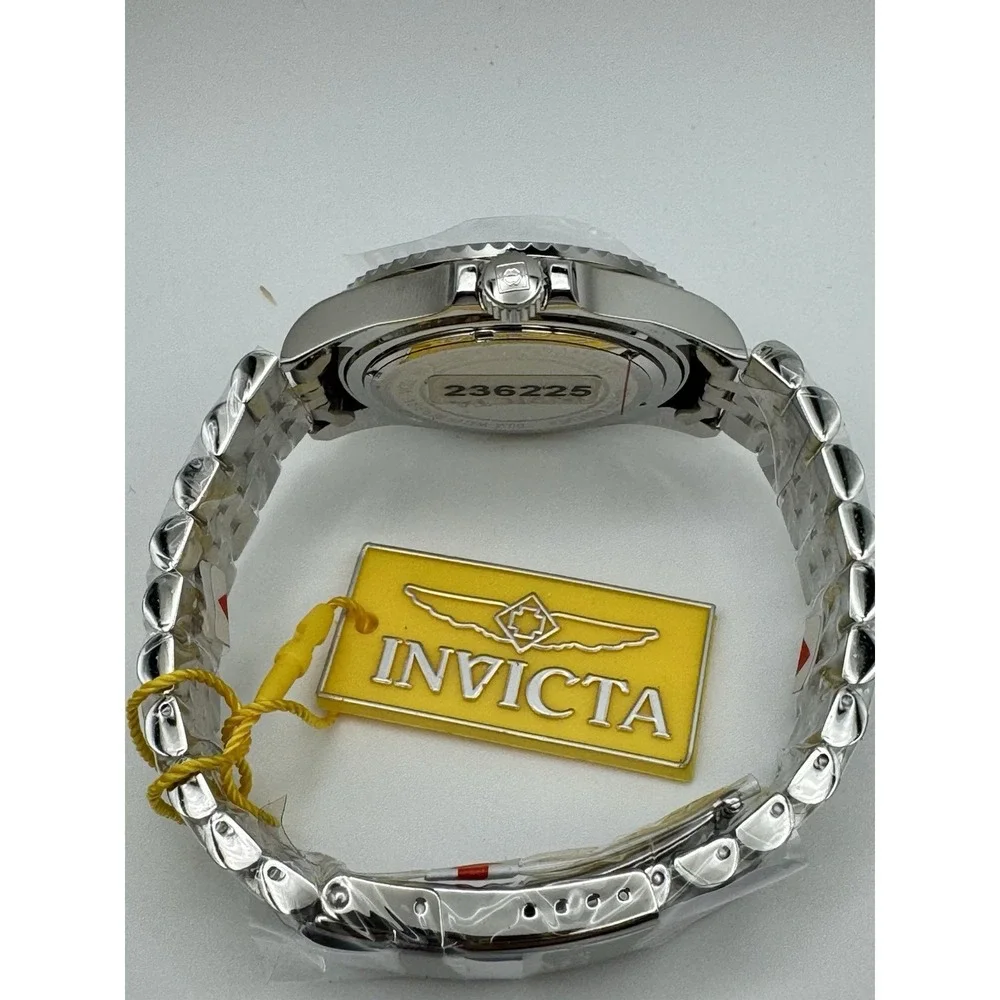 Invicta Pro Diver Heritage 35129 Men's 43mm Black Dial Steel Watch New Box